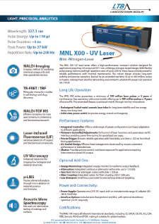 MNL X00 data sheet preview